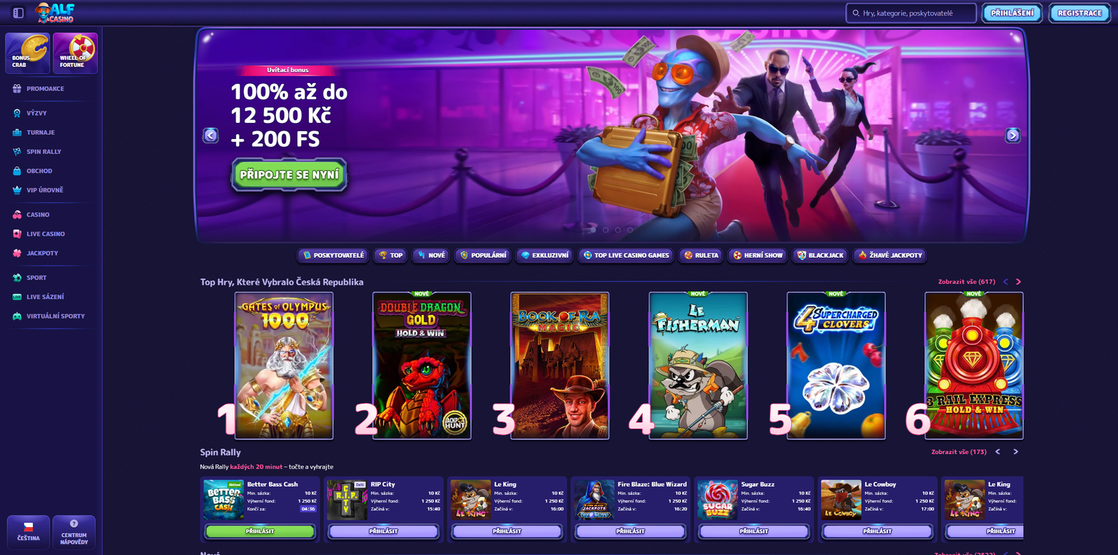 Alf Casino – náhled kasina